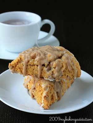 Post image for Pumpkin Cinnamon Chip Scones