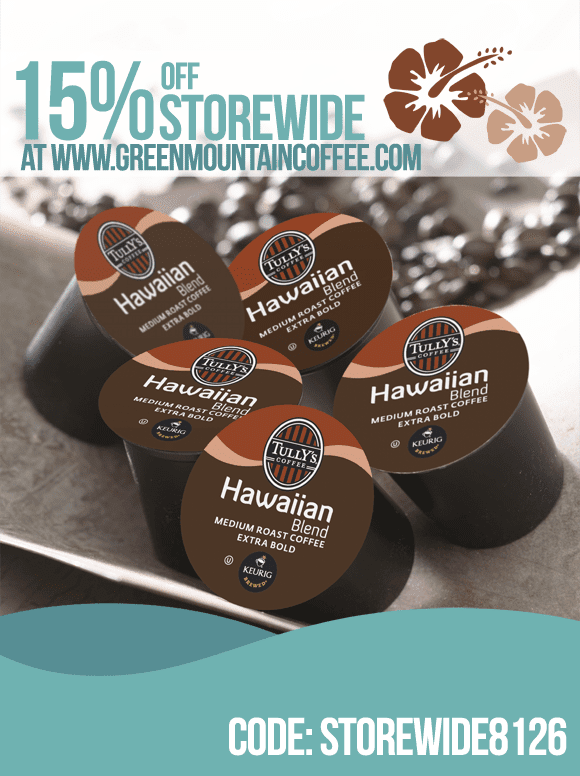 Post image for Green Mountain Coffee Storewide 15% Off