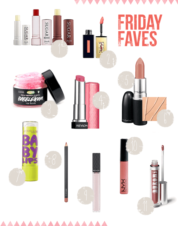 Post image for Friday Faves: Lip Stuff Edition