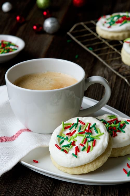 Sour Cream Cutout Cookies on My Baking Addiction