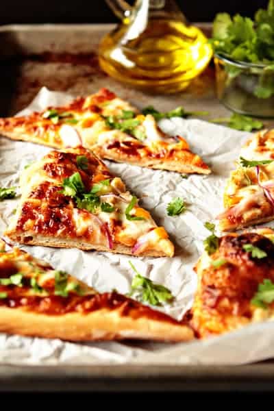 Bbq chicken pizza