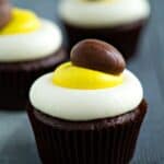 Cadbury Creme Egg Cupcakes