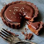 Holiday Recipe Exchange | Chocolate Caramel Tarts