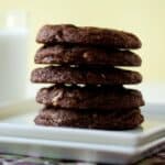Chewy Chocolate Almond Cookies