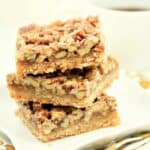 Pecan Bars and a Cookbook Giveaway