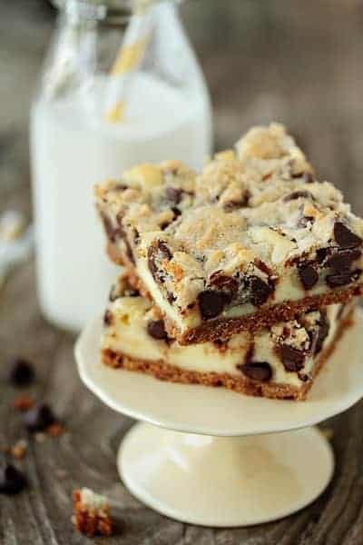 Post image for Cookie Dough Cheesecake Bars
