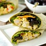 Curried Chicken Salad Wraps