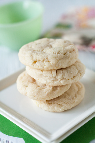 Post image for Chewy Lime Sugar Cookies