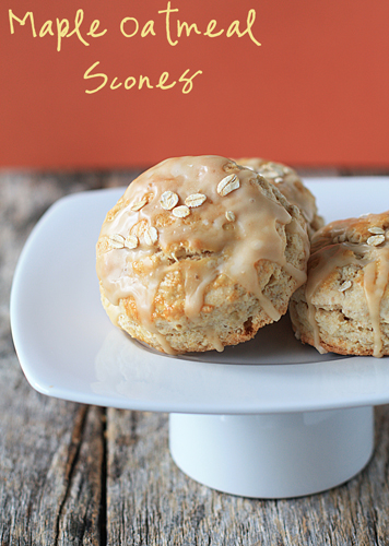 Post image for Maple Oatmeal Scones