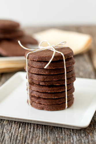 Post image for Mocha Shortbread with Nutella