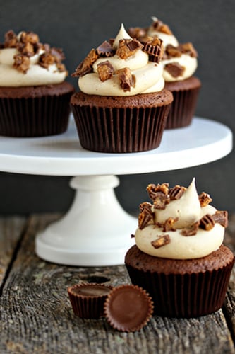 Post image for Peanut Butter Cup Cupcakes