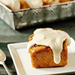 Pumpkin Cinnamon Rolls with Maple Cream Cheese Frosting