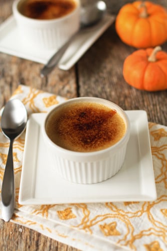 Post image for Pumpkin Crème Brulee