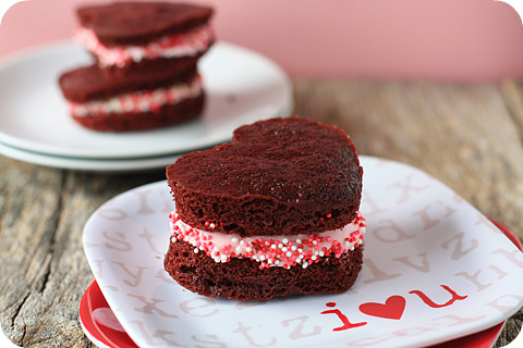 Post image for Red Velvet Whoopie Pies