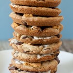 Giant S'mores Cookies