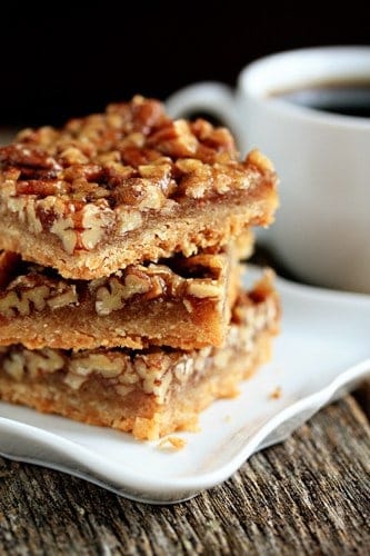 Post image for Pecan Bars and a Cookbook Giveaway