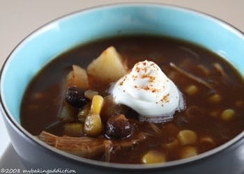 amazing tortilla soup…