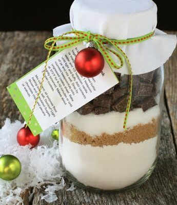 Chocolate Chunk Cookie Mix in a Jar