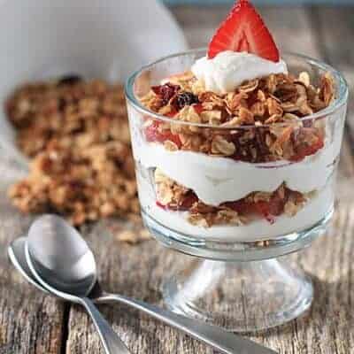 Homemade Granola & Parfaits