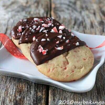 Chocolate Peppermint Cookies