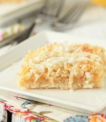 Lemon Coconut Bars