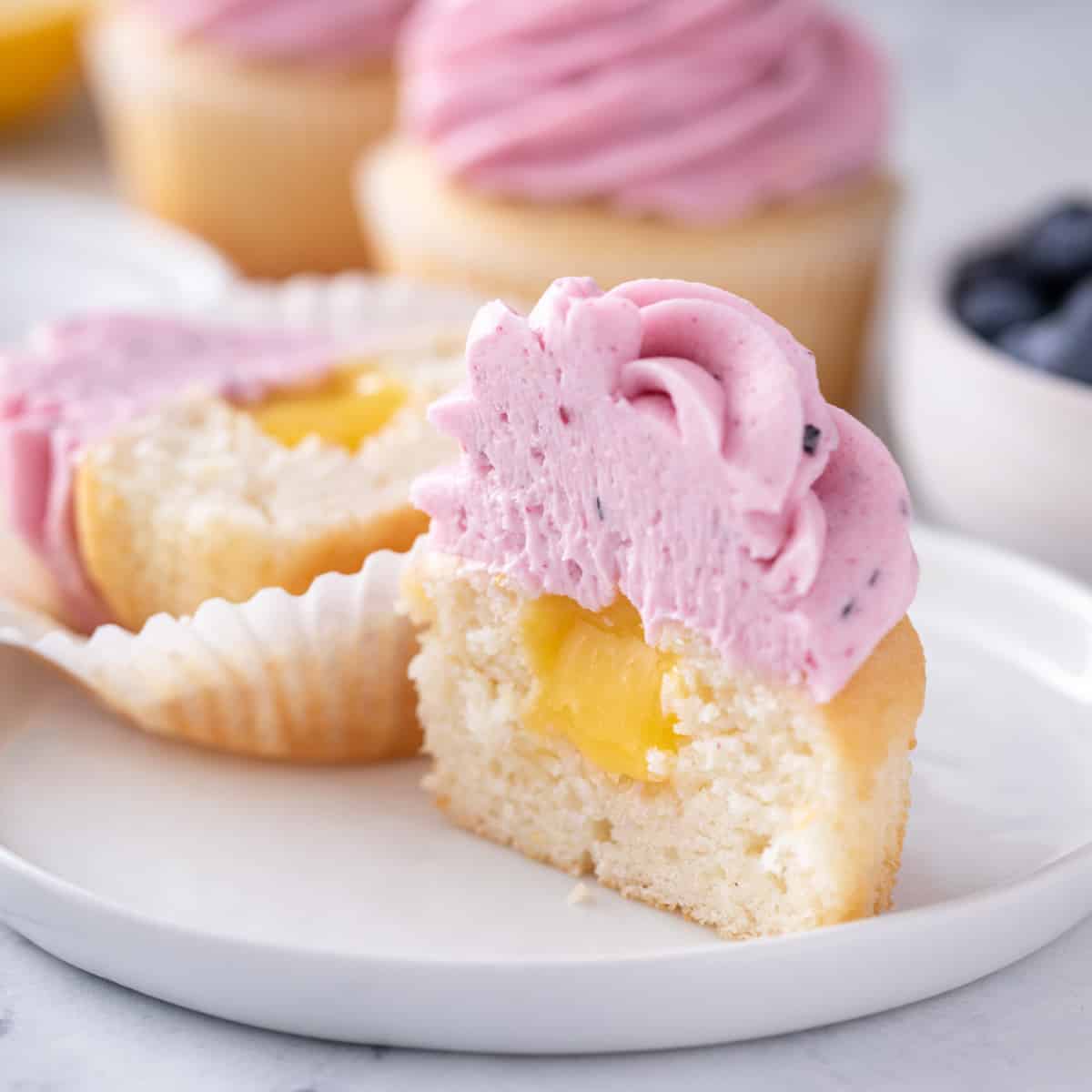 Lemon Cupcakes Decorating Ideas