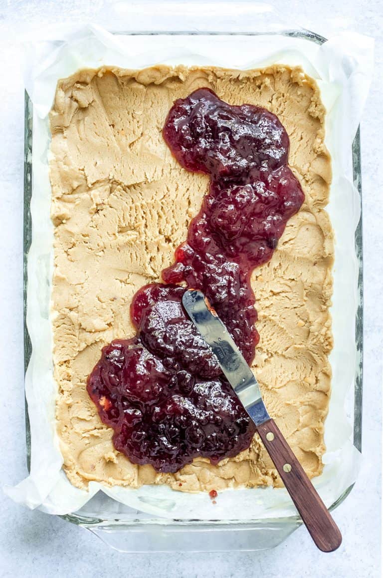 Peanut Butter and Jelly Bars