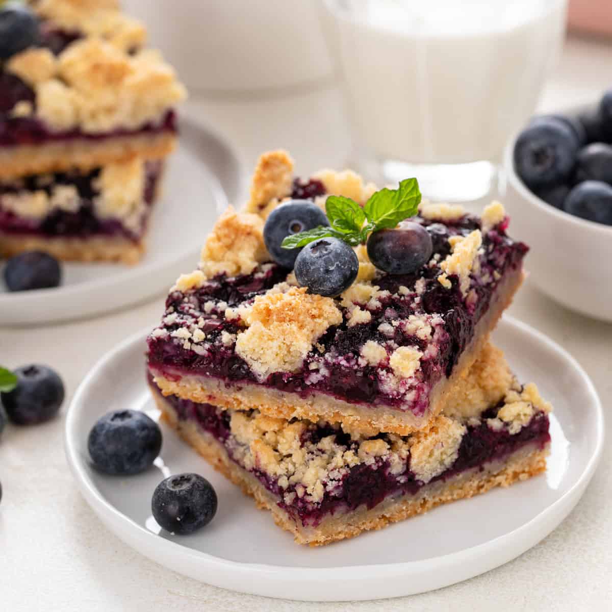 Blueberry Crumb Bars