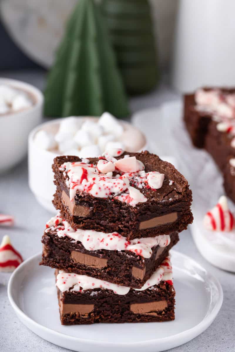 Peppermint Brownies My Baking Addiction