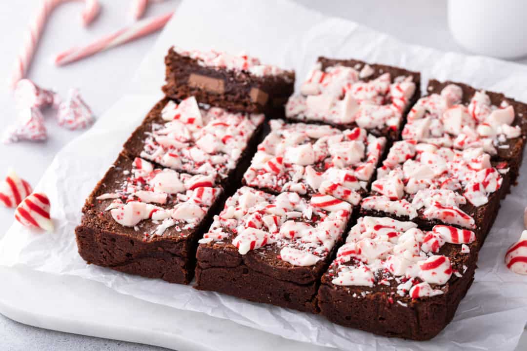 Peppermint Brownies My Baking Addiction