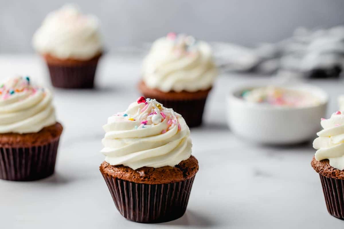 Homemade Buttercream Frosting uses just a few ingredients and is easy to customize