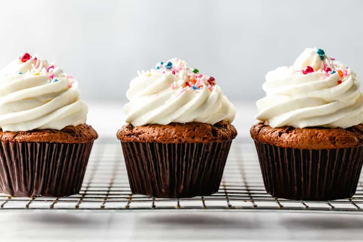 Whether topping cupcakes, cakes, or cookies, Homemade Buttercream Frosting is perfection