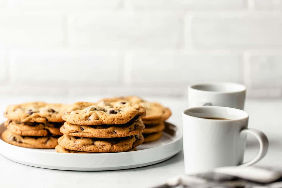 New York Times chocolate chip cookies (aka my favorite chocolate chip cookies) are perfect with a cup of coffee