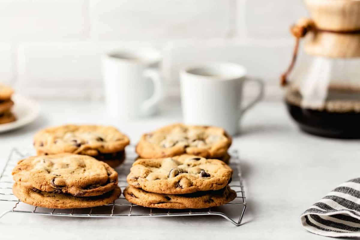 You'll never want to make any other cookie recipe after trying the New York Times chocolate chip cookies. They're my favorite chocolate chip cookie recipe!