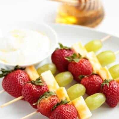 Fruit and Cheese Kabobs