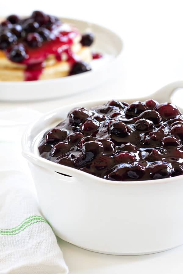 Homemade Blueberry Sauce My Baking Addiction