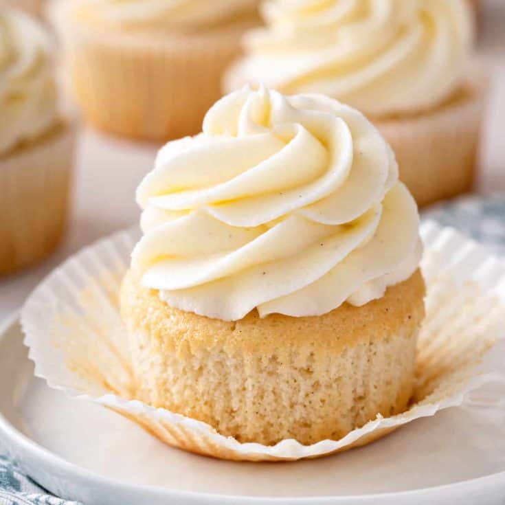 Vanilla Cupcakes Recipe My Baking Addiction