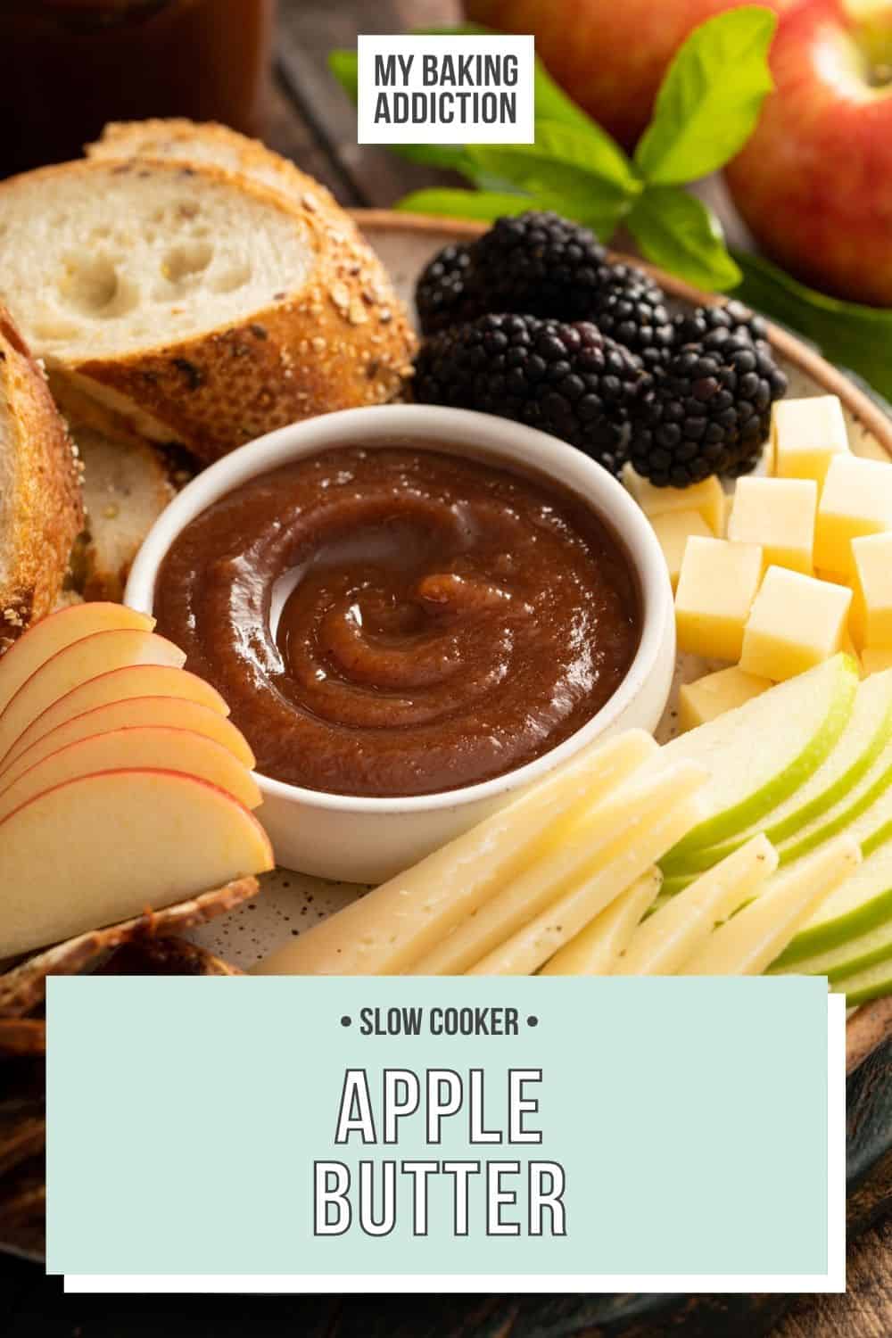 Slow Cooker Apple Butter Recipe My Baking Addiction