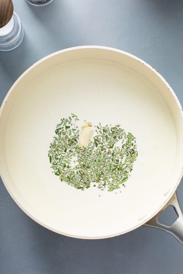 Goat Cheese Pasta with Chicken & Rosemary My Baking Addiction