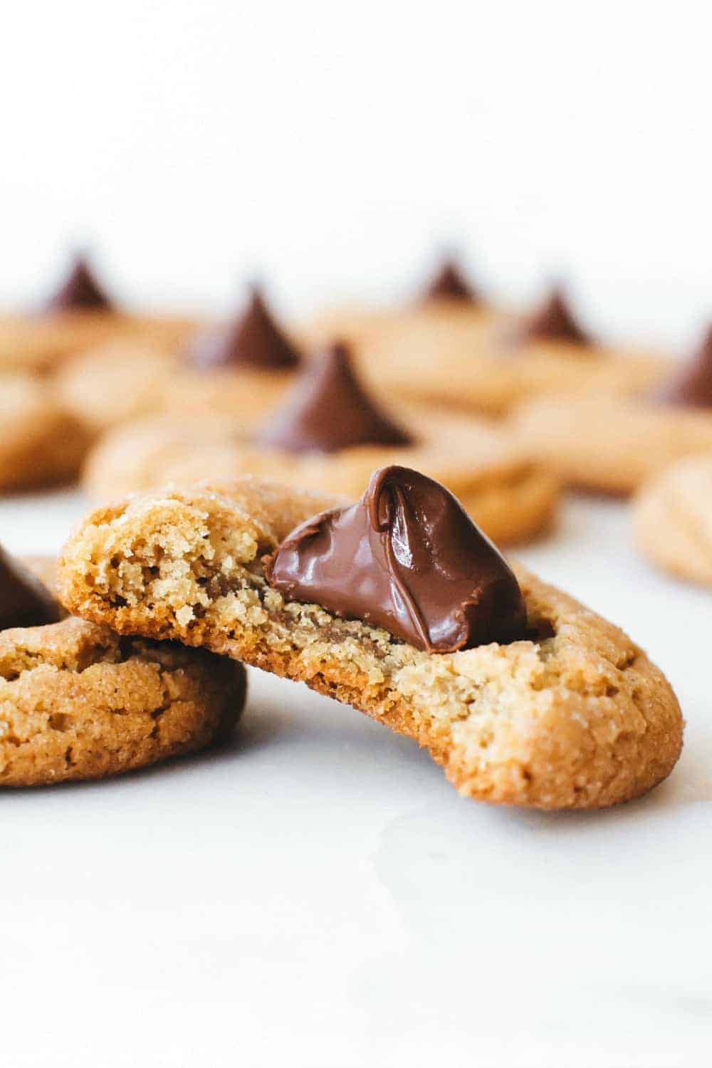 Peanut Butter Blossoms are a hit at any cookie exchange!