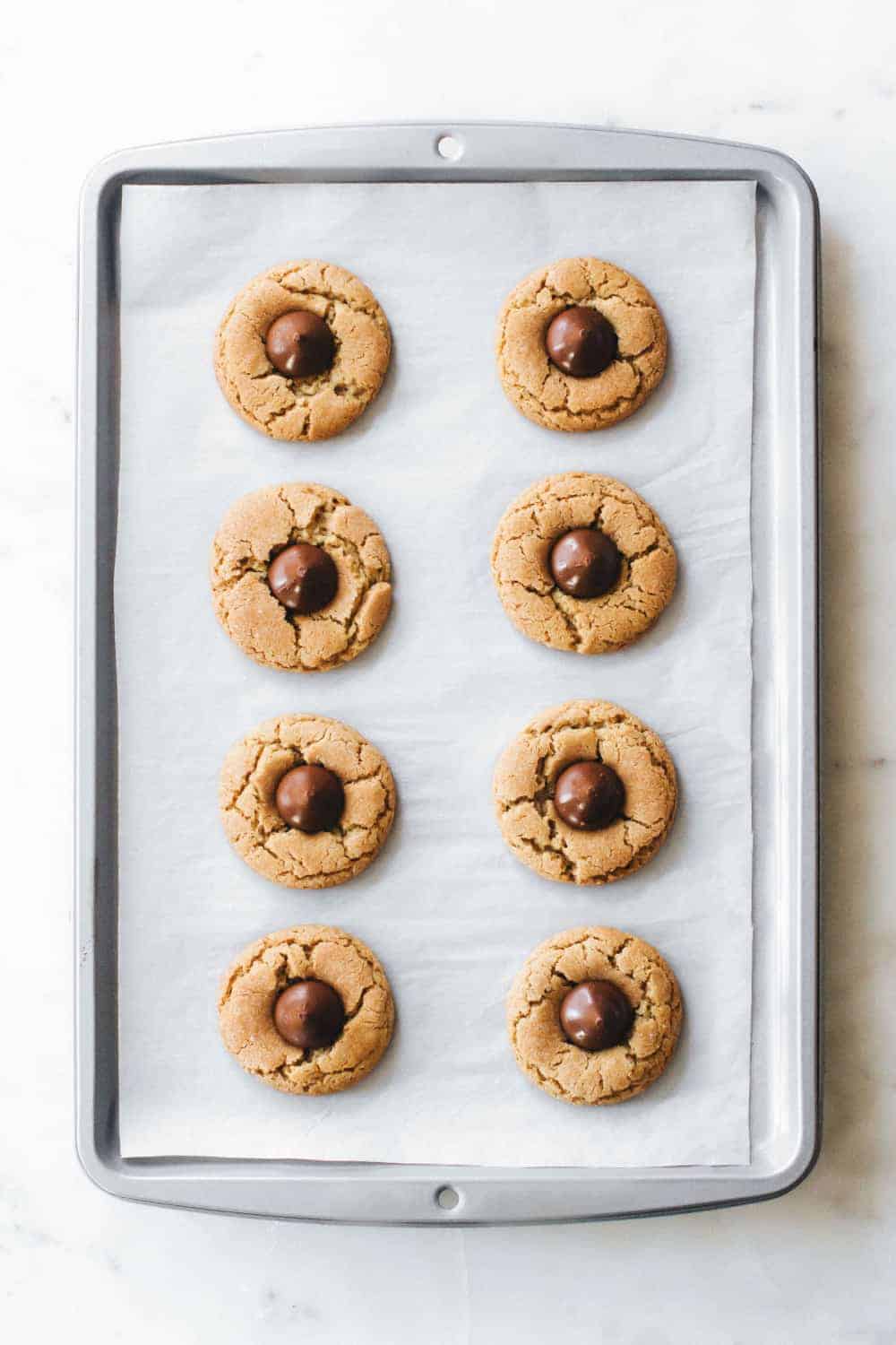 Peanut Butter Blossoms are a great classic holiday cookie