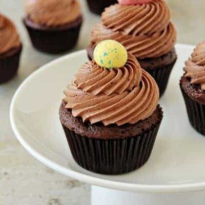 Chocolate Malt Cupcakes