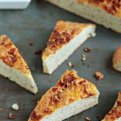Bacon and Cheese Focaccia Bread