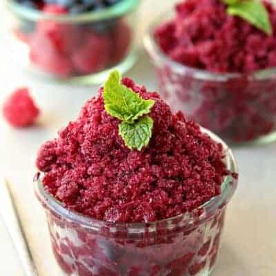 Berry Burst Granita