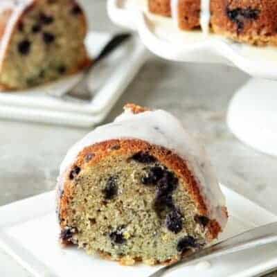 Lemon-Blueberry Yogurt Cake