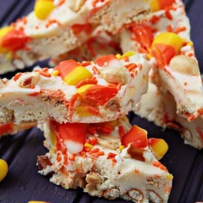 Candy Corn Oreo Cookie Bark