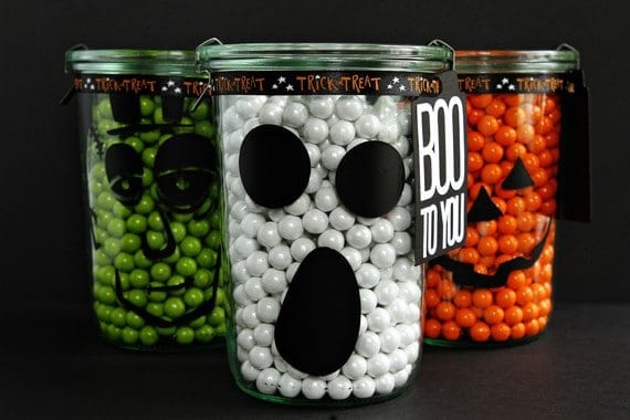 Halloween Candy Jar