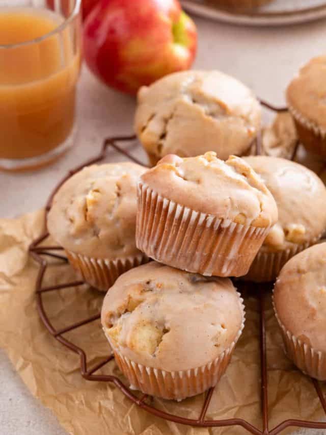 Easy Apple Cider Donut Muffins