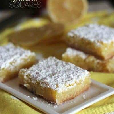 Guest Post: Coconut Lemon Squares