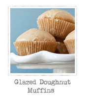 glazed doughnut muffins